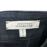 Dorothee Schumacher Black Slim Crop Pants Women’s M Front Seam High Rise Size M Photo 8