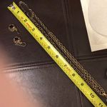 Onyx BARSE Bronze & Black Double Necklace Scroll Cage Pendant Earrings & Ring Photo 14