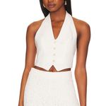 Revolve White Vest Photo 0