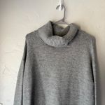Old Navy  Womens Sweater Gray Cowl Neck Long Sleeve Knit Casual Pullover Small Photo 1