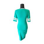 LuLaRoe NWT  Juliá Dress  green sporty cute casual street  MIDI fitted stretch XS Photo 4