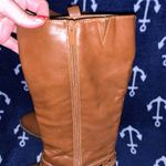 Wanted Lismore Tan Tall Boots With Strap & Stud Detail Inside Zip Size 8.5 Photo 3
