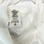 Calvin Klein  Ruched 3/4 Sleeve Dress Knee Length Geometric Black White Size 8 Photo 5