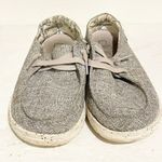 Hey Dude  Wendy Linen Size 7 Loafers Gray Woven Slip On Flats Shoes Photo 1