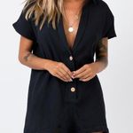 Princess Polly Black Romper Vixen Photo 0