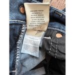 Miss Me Miss Me JB5151P55 Mid Rise Boyfriend Capri Dark Wash Blue Jeans sz 25 Photo 4