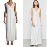 ONIA  Grace Stripe Cotton Cover-Up Maxi Dress Photo 6
