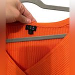 NBD Ribbed Wrap Cropped Top Photo 2