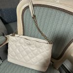 Kate Spade White Quilted Chain Shoulder Bag Photo 13