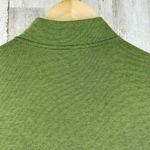 Horny Toad  Athletic Pullover Womens Small Green 1/4 Zip Floral Side Zip Pocket Photo 6