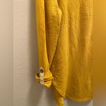 Anthropologie Akemi + Kin Sylvie Pointelle Mustard Tunic Photo 7