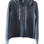 Alternative Apparel Burnout Boxy Hoodie Cotton Blend Sweatshirt SZ S #1268 Photo 0