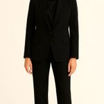 Toms | Paxton Black Croc Embossed Leather Slip-On Ankle Boot 9W | VGUC Photo 1