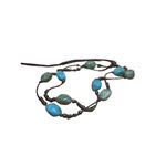 Women's Unbranded Turquoise Green Beaded Necklace One Size Photo 1