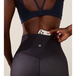 Athleta  S Elation Ultra High Rise 7/8 Legging Navy Abstract SMALL Photo 1