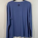 Life is Good  Women Blue Yeti "Yet It Be" V-neck L/S Tee Size XL Photo 8