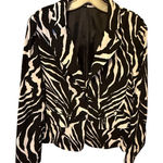 Notations  Animal Print Blazer Photo 0