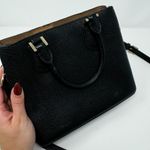 Michael Kors  Black Leather Crossbody Purse Photo 10