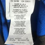 Karen Kane royal blue and black twofer knit and chiffon top size 1X Photo 5