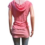 Pulp short sleeve hooded pink tee top M Size M Photo 3