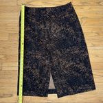 Harvé Benard Harve Benard leopard print, faux suede skirt, fully lined, size zipper, Size 10 Photo 2