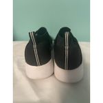 Nautica Crisscross Logo Straps Slip On Sneakers, Women's 9, "Patrika", Black Photo 2
