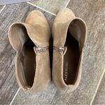Alex Marie Alex Marie Gleneva Nubuck Chelsea Block Heel Booties Brown/Tan Zip Up Size 9 Photo 6