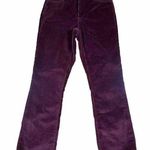 Universal Threads Women's High-Rise Corduroy Bootcut Jeans - Universal Thread Burgundy Size 00 Photo 3