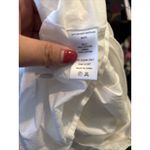 ASTR  The Label Women's‎ Poplin Puff Sleeve Tiered White Midi Maxi Dress Med NWT Photo 6