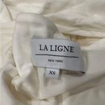 La Ligne One Shoulder Cut Out Dress Ivory XS Photo 6