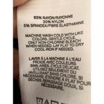 EXPRESS  Black Leggings Size M | Stretchy Rayon Blend Skinny Pants Photo 5