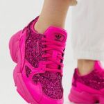 Adidas Falcon Shock Pink Torsion Glitter Women's Sneakers Shoes Size 7 Photo 0