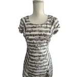 Maison Jules  Music Notes Song Scales Dress Size Small Photo 6