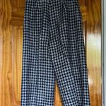 ZARA Chic Houndstooth Wide-Leg Pants Photo 3