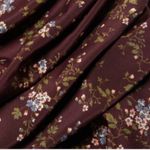 Veronica Beard  Silk Taras Merlot Multi Floral Mini Skirt 8 Photo 2