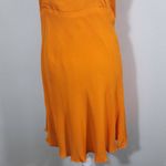 Olivaceous  Orange Sundress with Ruched Bust NWT Size Large Orange Slip Dress Photo 4