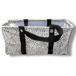 Thirty One Tiny Utility Tote Dainty Speckles Retired Black Mini Organizer Bag 31 Photo 1