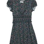 Urban Outfitters  Floral Midi Dress S Peasant Prairie Cottagecore Boho Smocked Photo 0