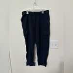 Theory  Blue Ankle Cropped Pants‎ Size 4 Photo 2