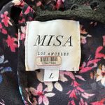 MISA Los Angeles divya top blouse floral lace revolve sz L Photo 4