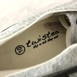 Twisted Womens Sneakers Low Top Lace Up Heathered Gray Size 10 Photo 4