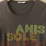 Belgium Xandres Graphic Tee Anis Sole Lily Frutti European Travel Vacation Brown Size L Photo 1