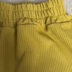 Forever 21 Yellow ribbed  shorts Photo 2