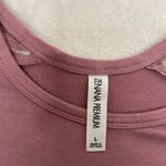 Zenana Outfitters  Pink Asymmetrical Blouse with Lace Photo 4