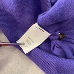 J.Crew Size XS Dark Periwinkle Short Sleeve V Neck Button Front Knit Cardigan Photo 7