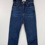 Reformation Womens Jeans Blue Huntington Denim Liza High Rise Straight Size 24 Photo 4