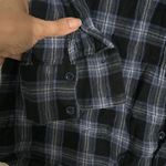 Pretty Little Thing  plaid button down thin flannel shirt Photo 4