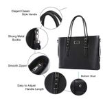 Mosiso Black Laptop Tote Photo 12