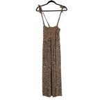Faithfull the Brand Women's Mila Animal Print Tie Straps Elsa Jumpsuit Size XS Photo 4
