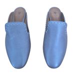 Frye  Gwen Pickstitch Mules Slide Size 7.5 Gray New Photo 6